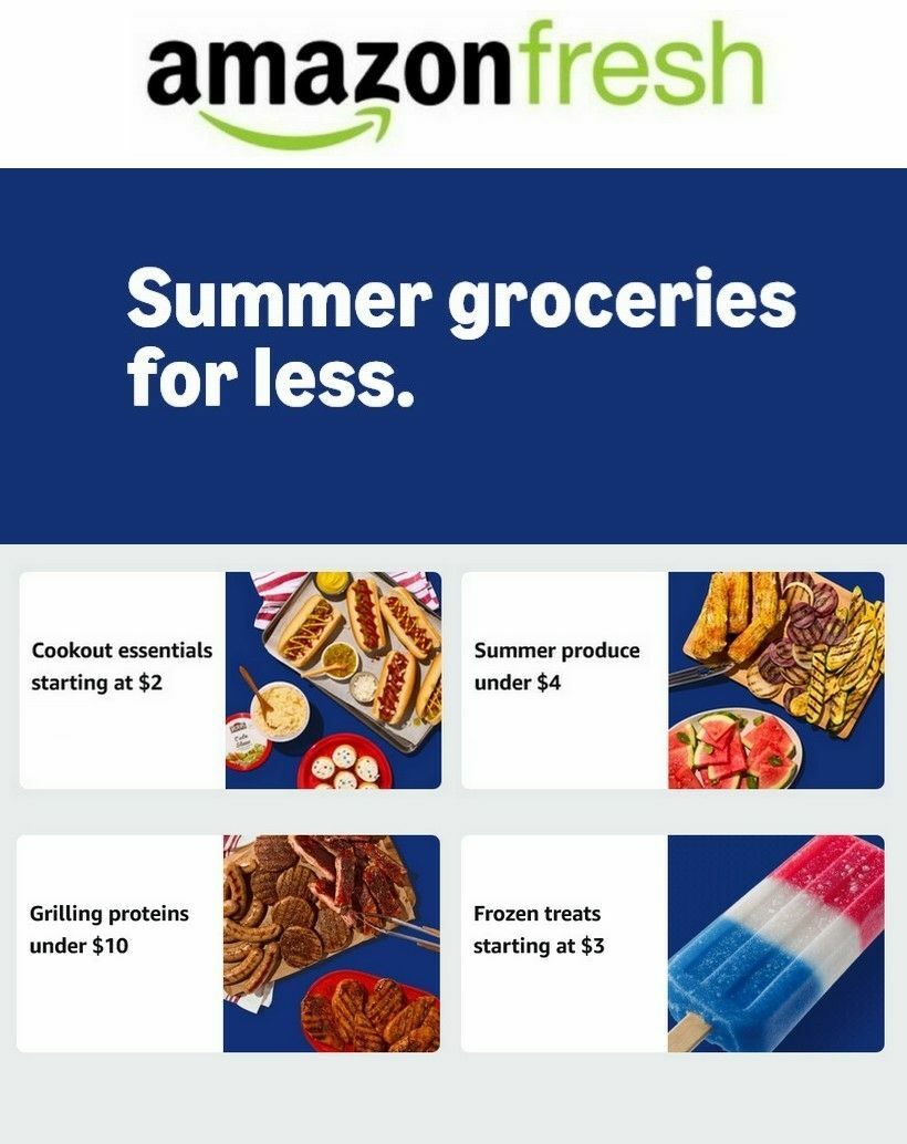 Amazon Fresh Weekly Ad from July 14