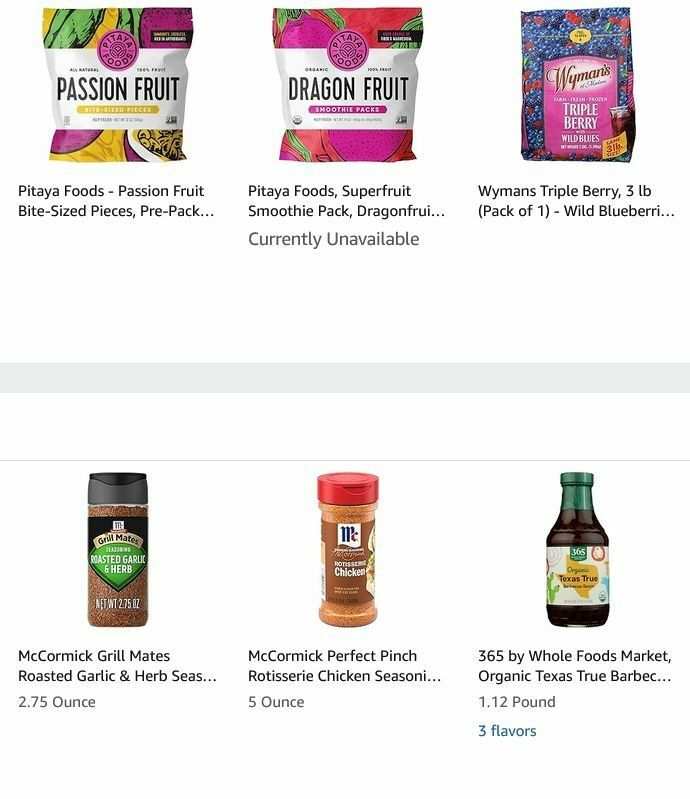 Amazon Fresh Weekly Ad from July 14
