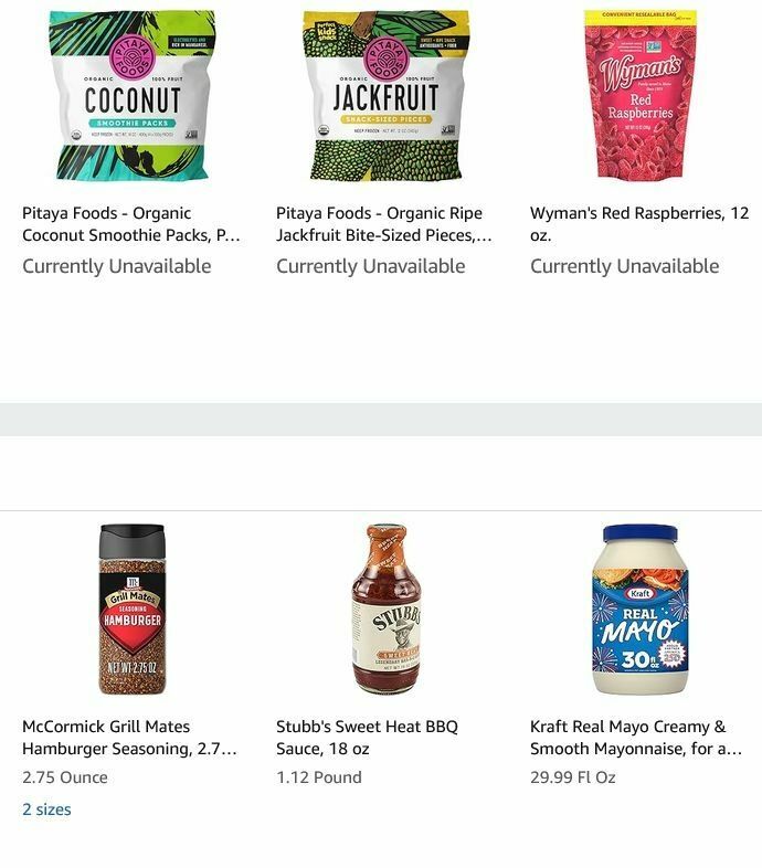 Amazon Fresh Weekly Ad from July 14