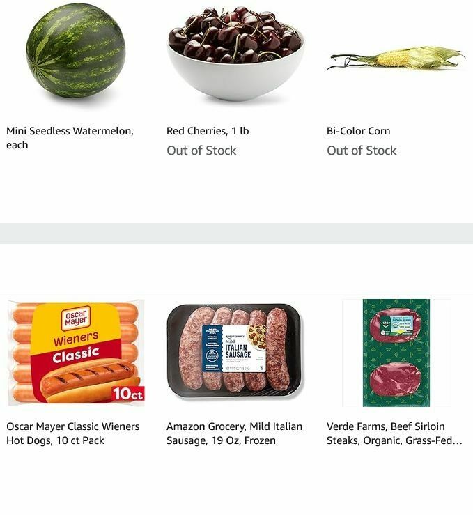 Amazon Fresh Weekly Ad from July 14