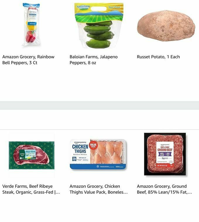 Amazon Fresh Weekly Ad from July 14