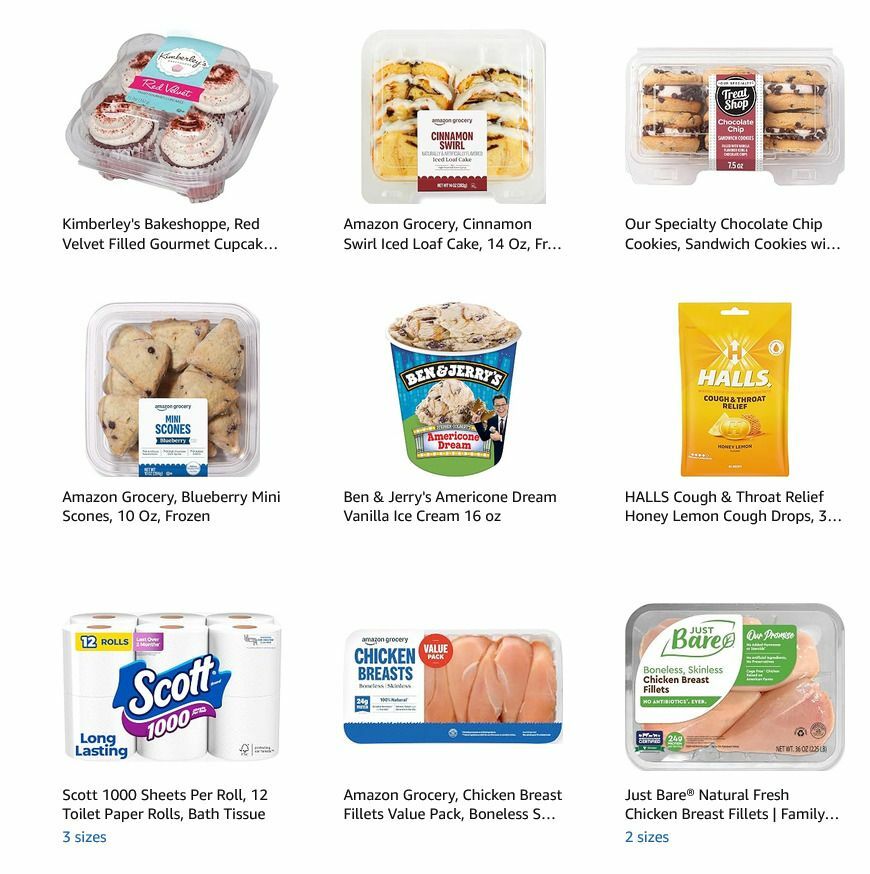 Amazon Fresh Weekly Ad from August 15