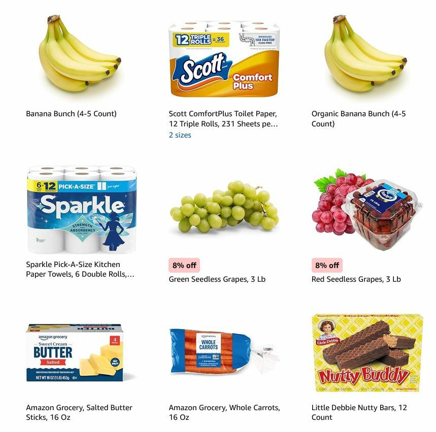 Amazon Fresh Weekly Ad from September 28