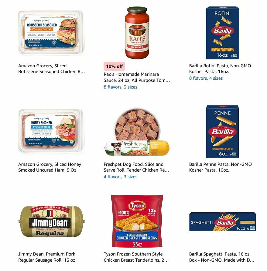 Amazon Fresh Weekly Ad from September 28