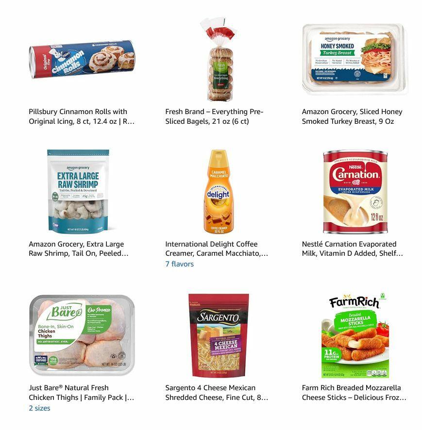 Amazon Fresh Weekly Ad from September 28