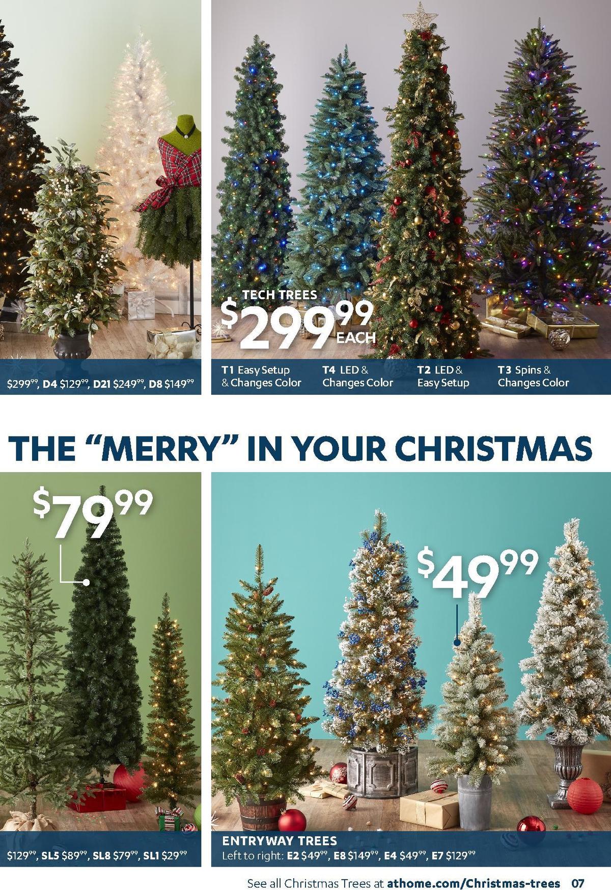 At Home Weekly Ad from November 1