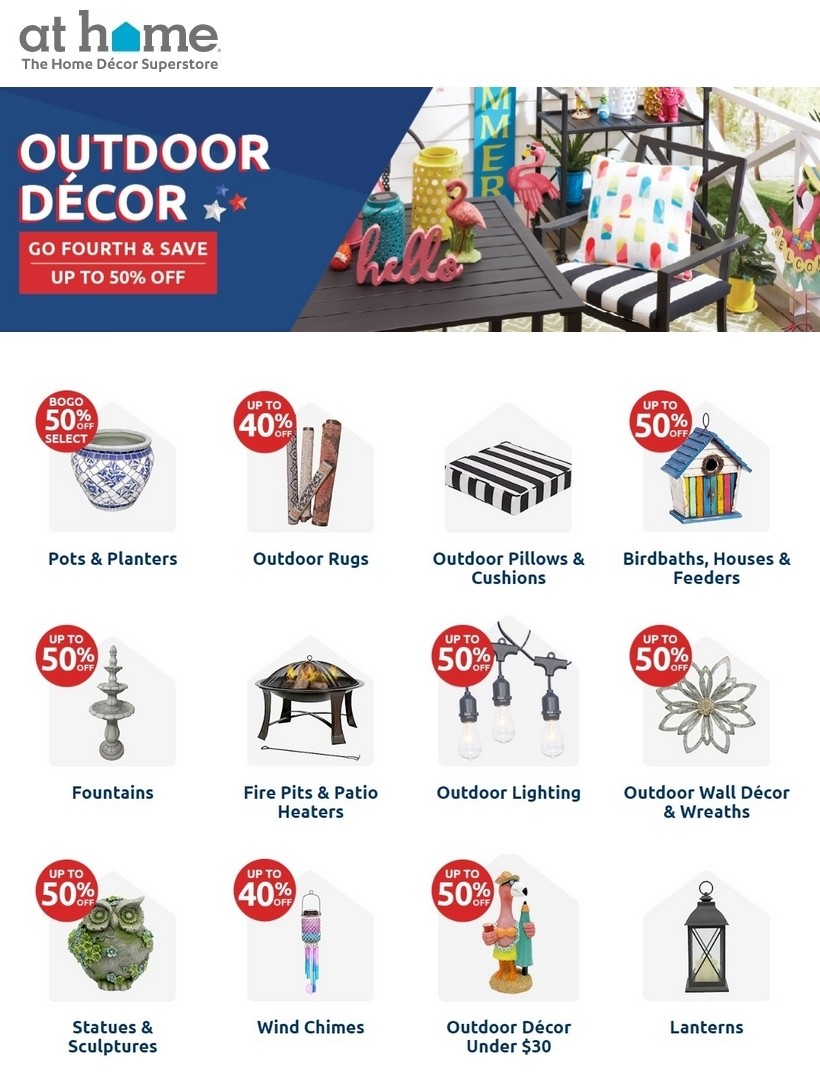 At Home Weekly Ad from June 10