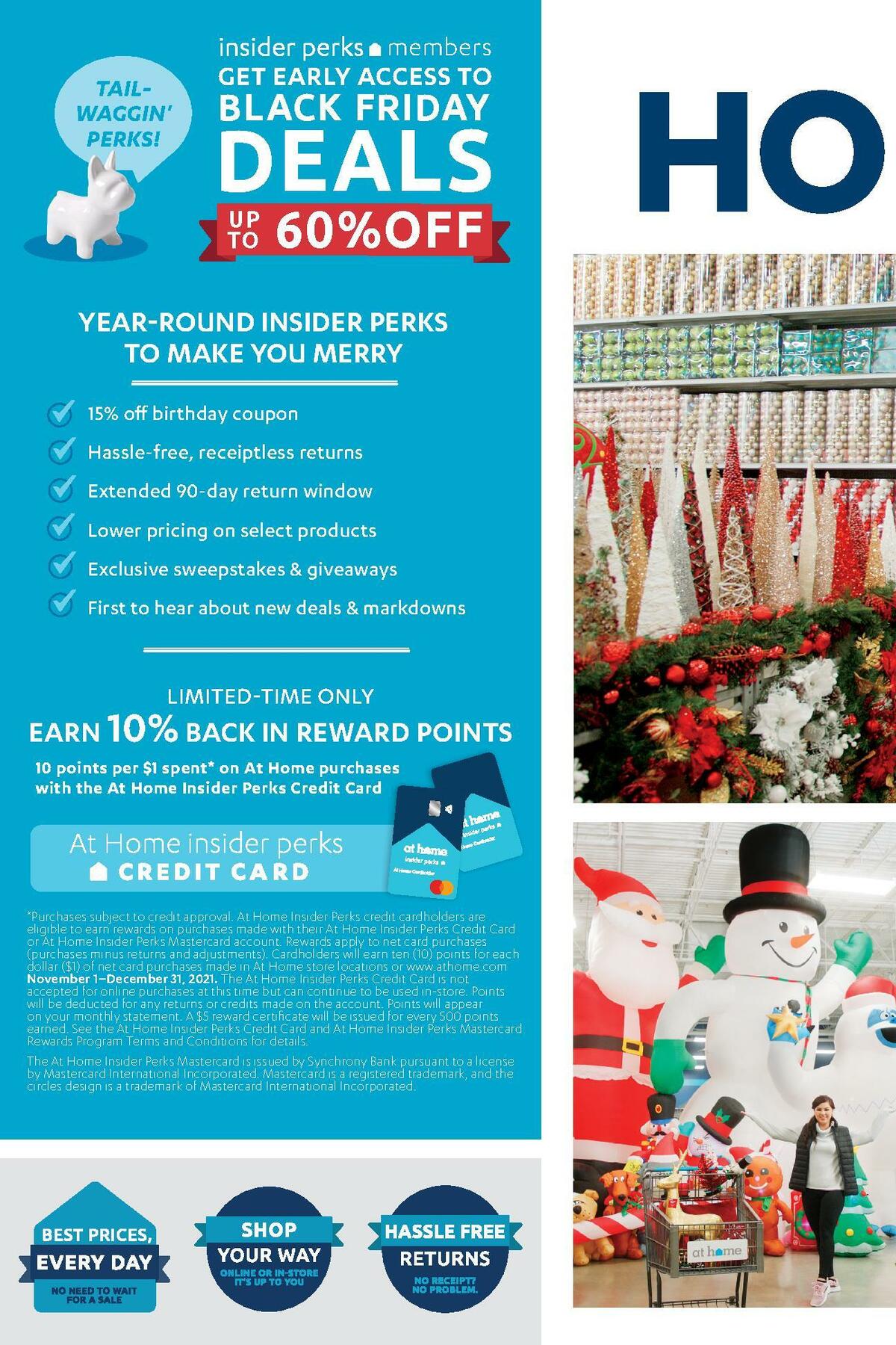 At Home Weekly Ad from November 1