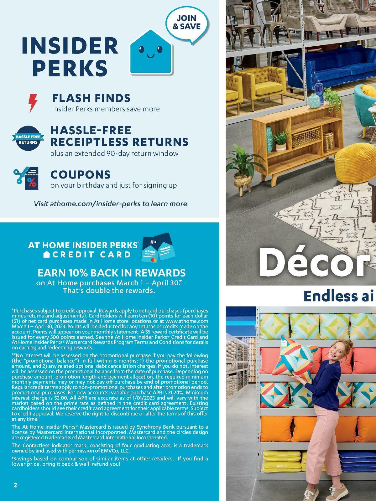 At Home Weekly Ad from March 3