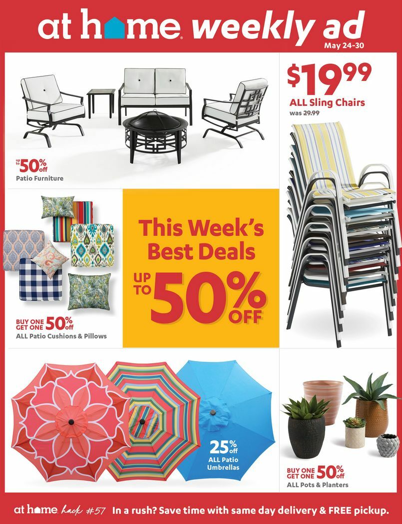 At Home Weekly Ad from May 24