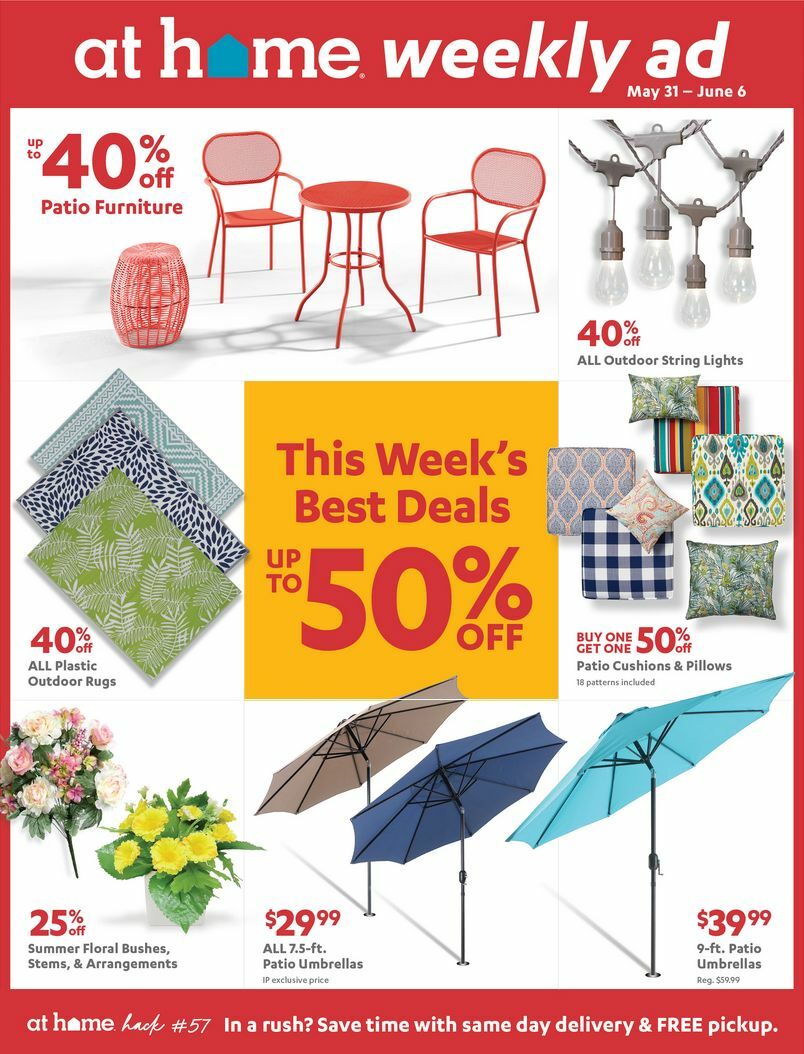At Home Weekly Ad from May 31