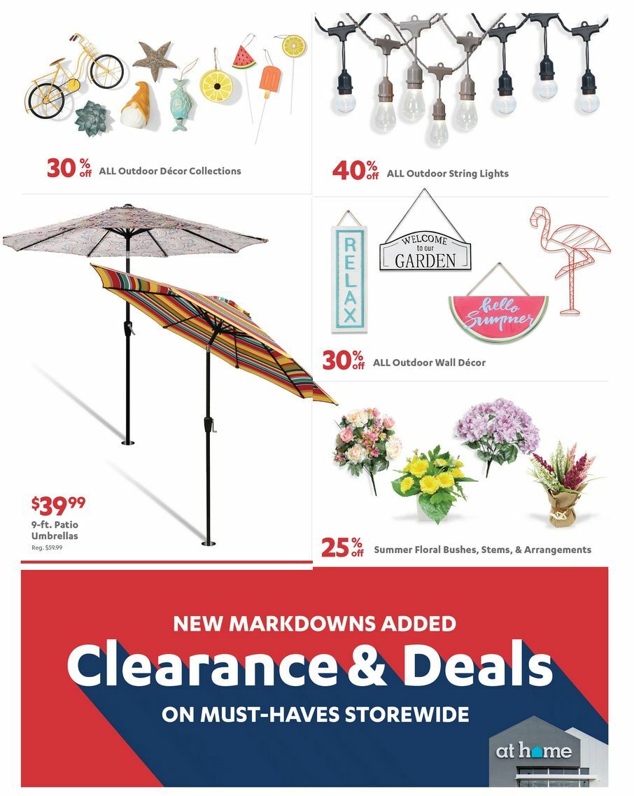 At Home Weekly Ad from June 7