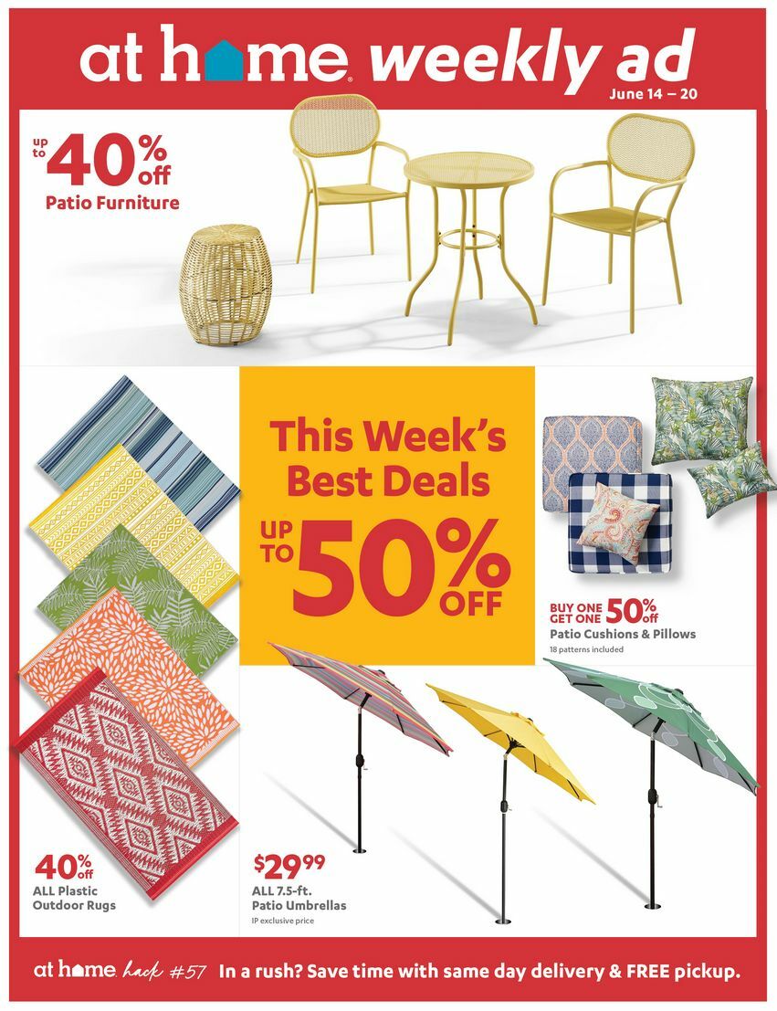 At Home Weekly Ad from June 14