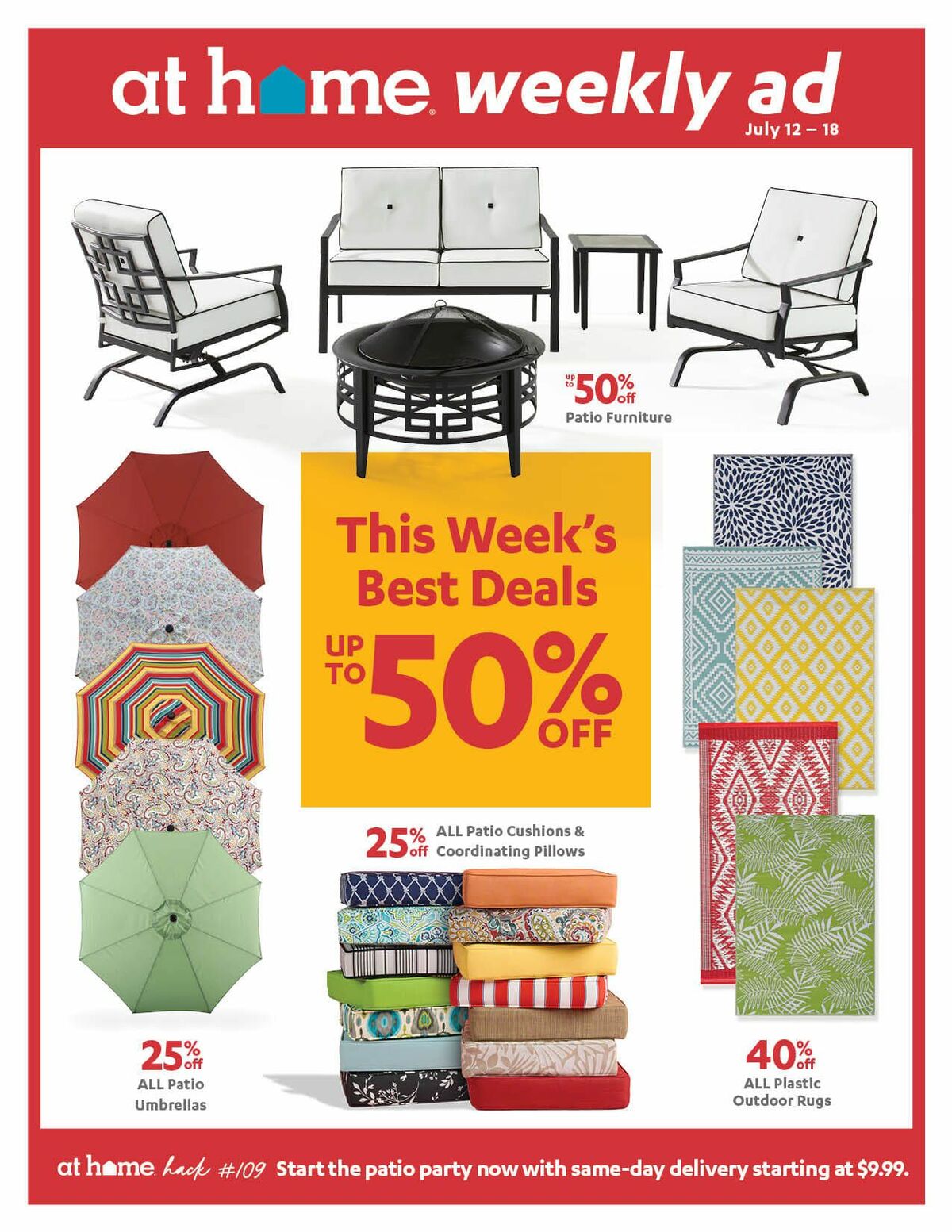 At Home Weekly Ad from July 12