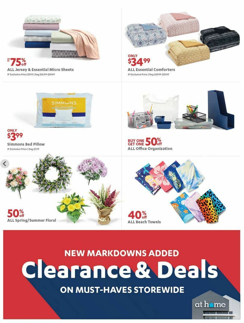 At Home Weekly Ad from July 12