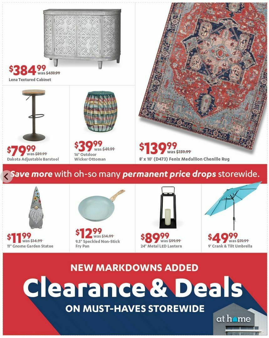 At Home Weekly Ad from August 23