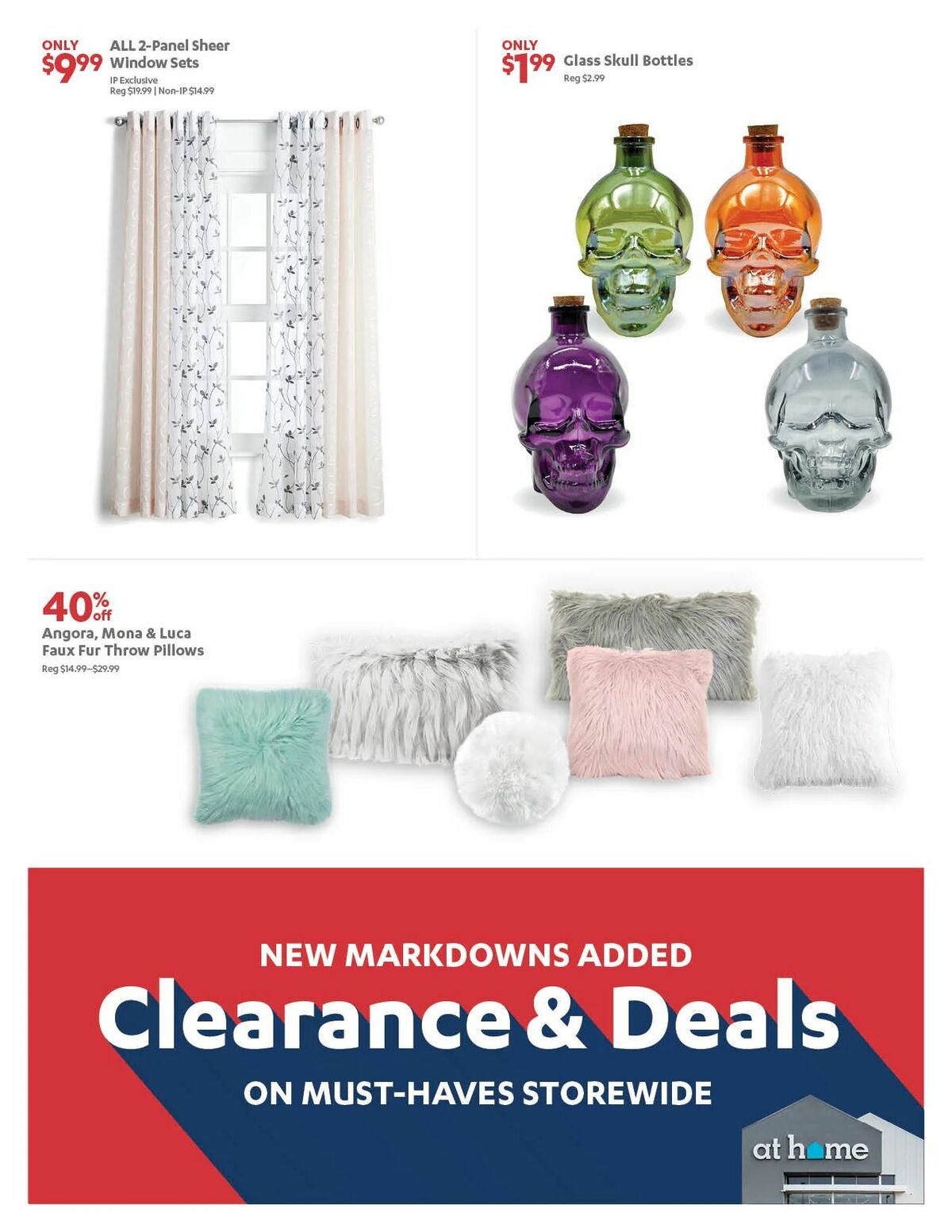 At Home Weekly Ad from September 27