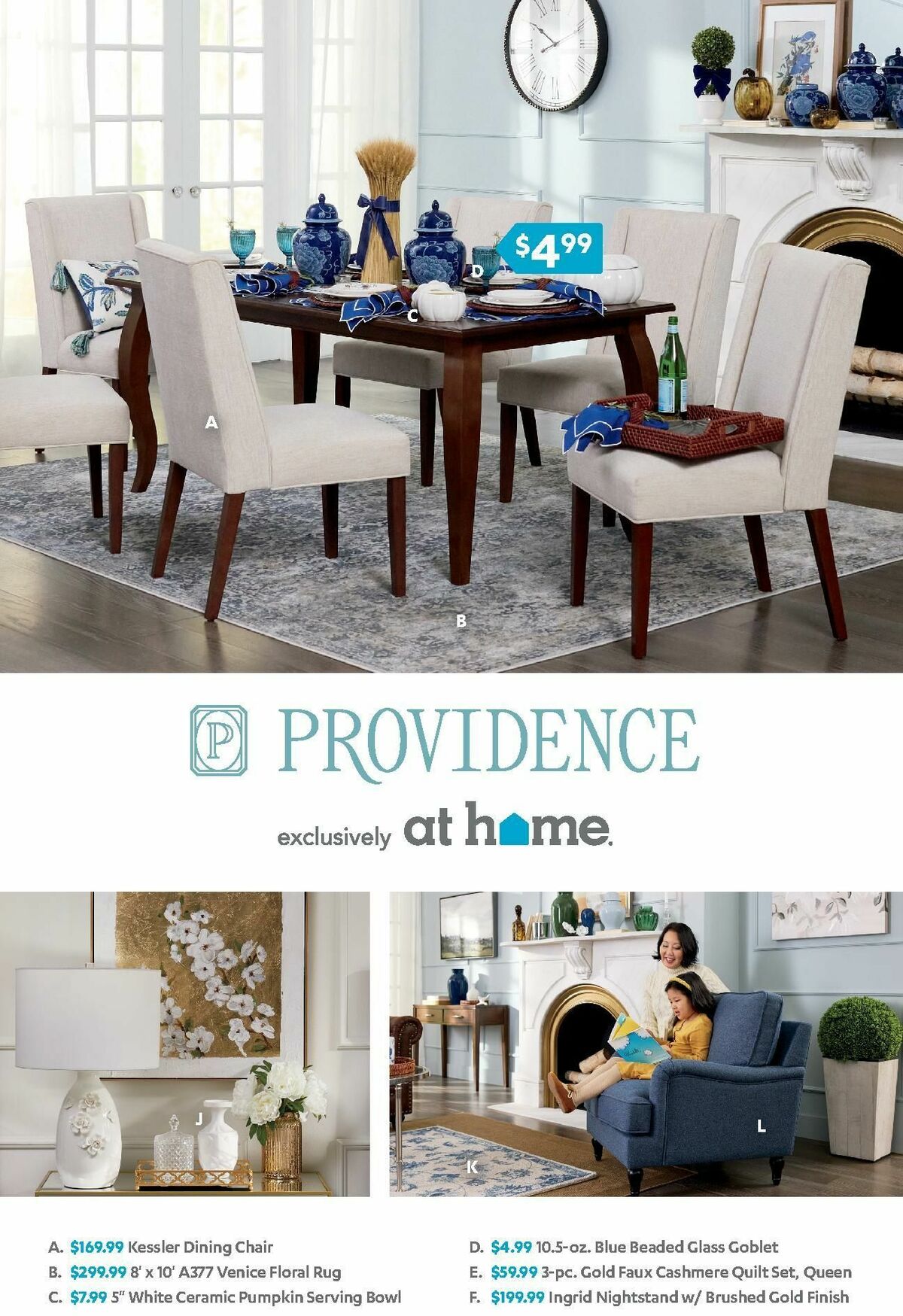 At Home Fall Weekly Ad from October 3