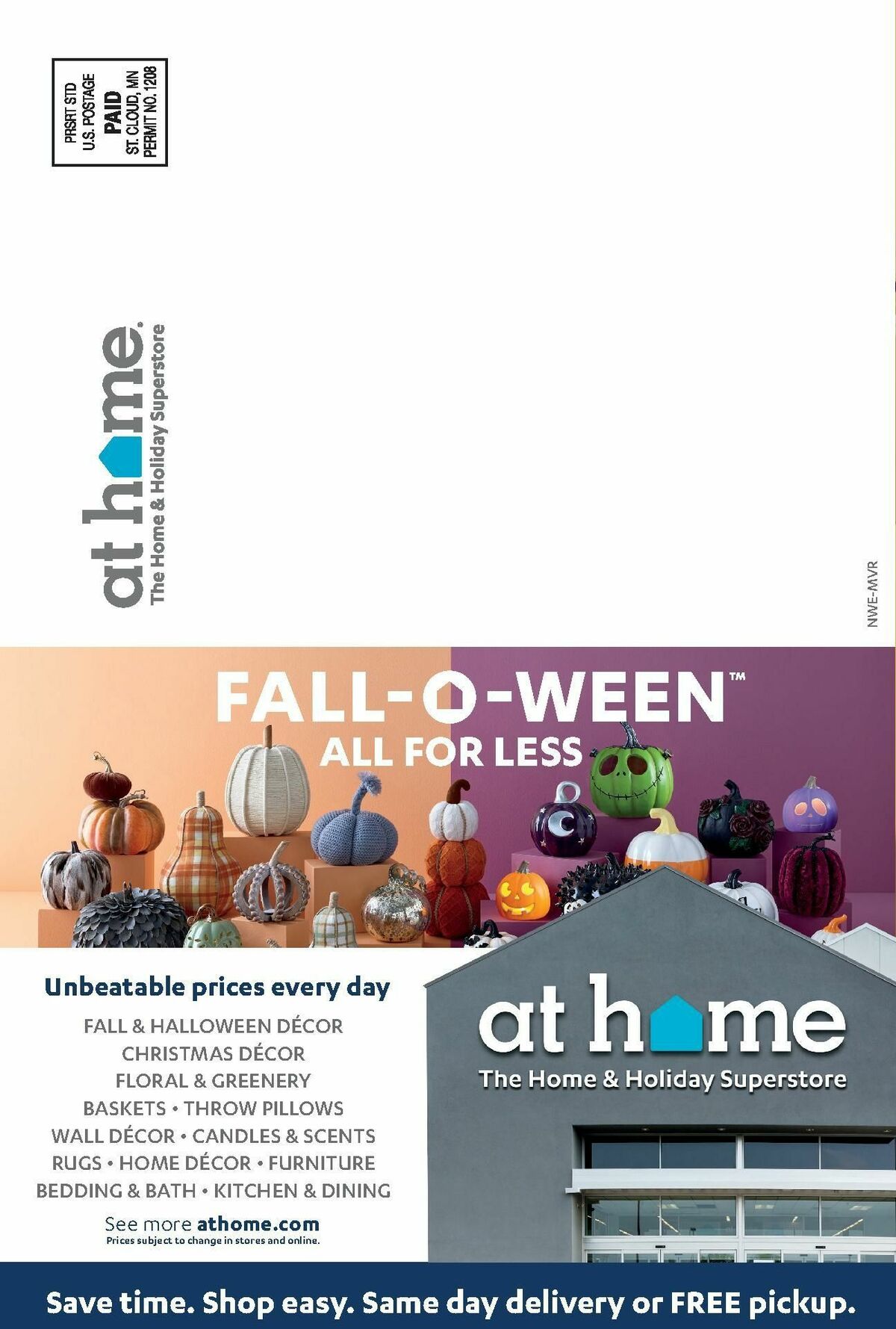At Home Fall Weekly Ad from October 3