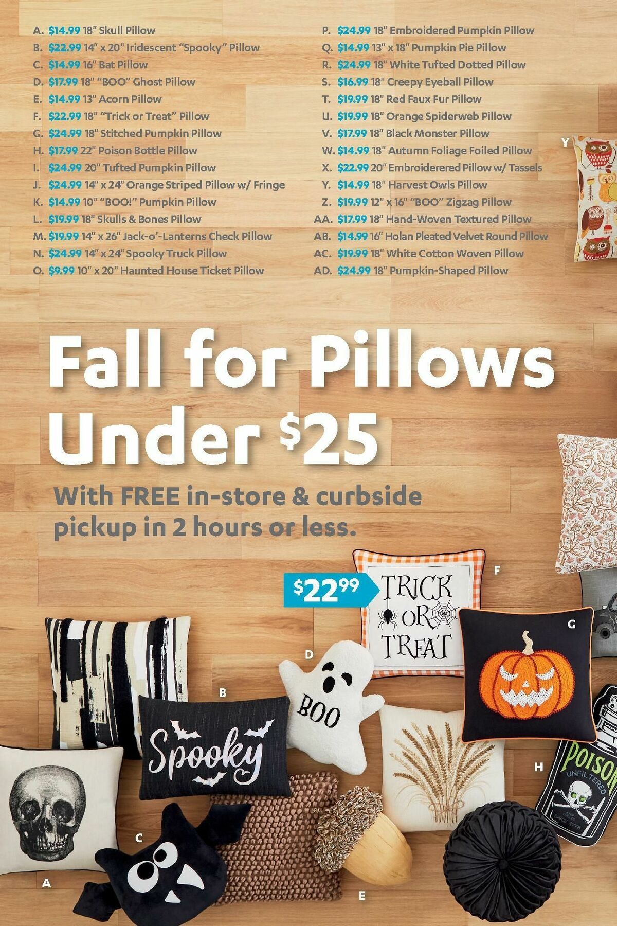 At Home Fall Weekly Ad from October 3