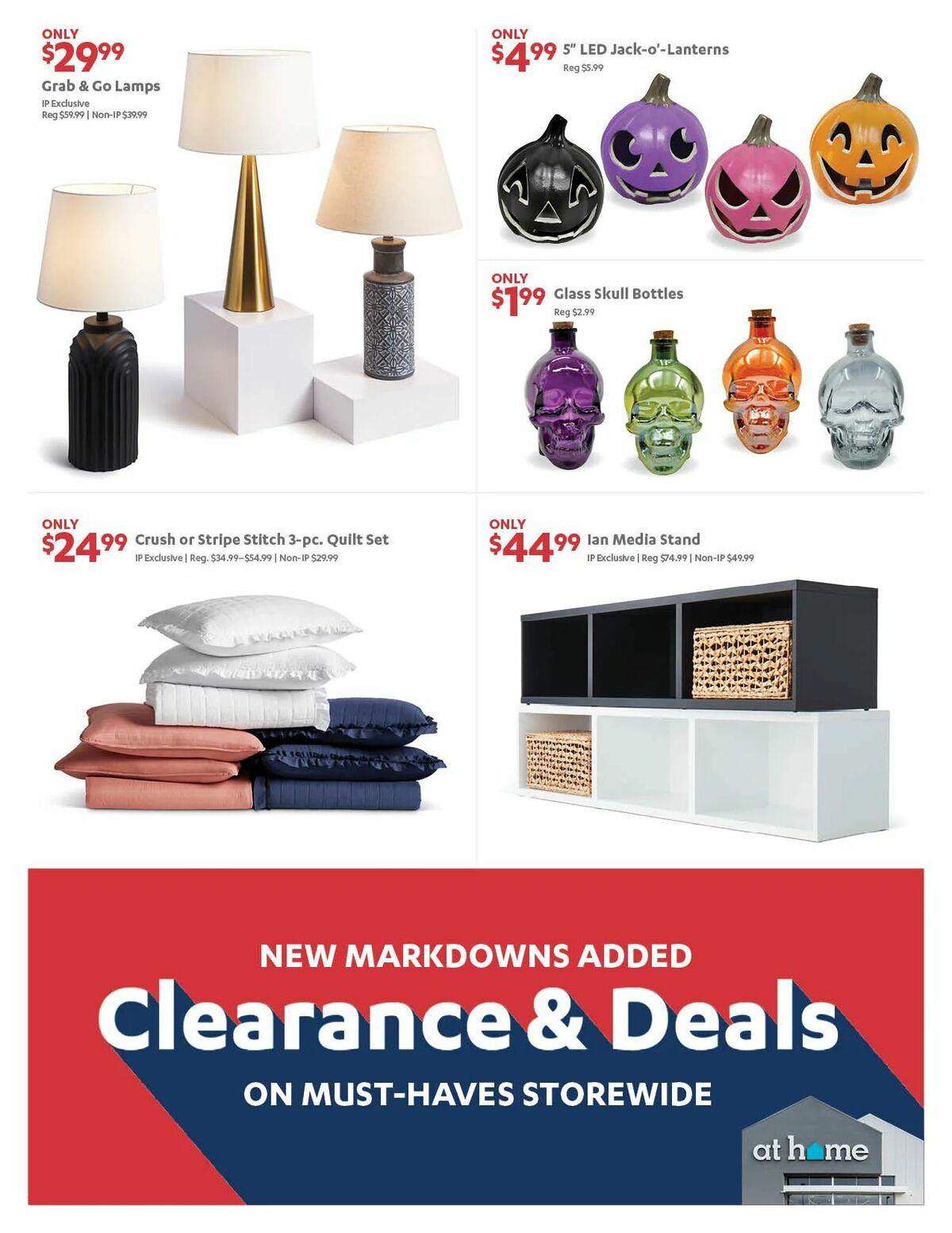 At Home Weekly Ad from October 18