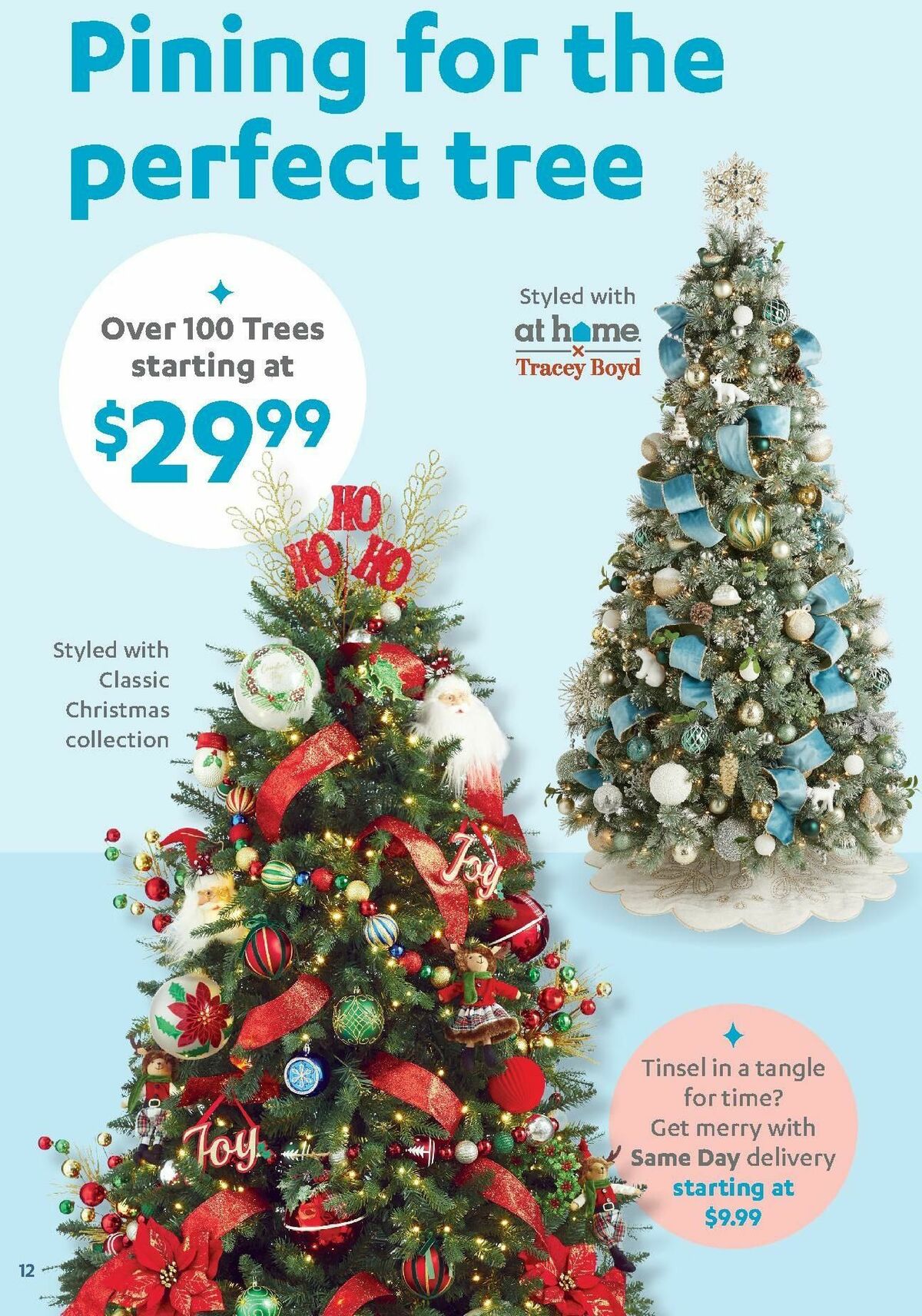 At Home Christmas Weekly Ad from October 25
