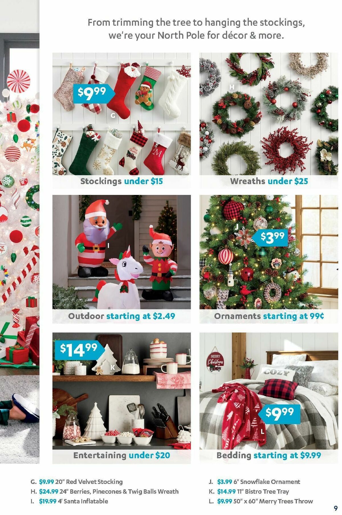 At Home Christmas Weekly Ad from October 25