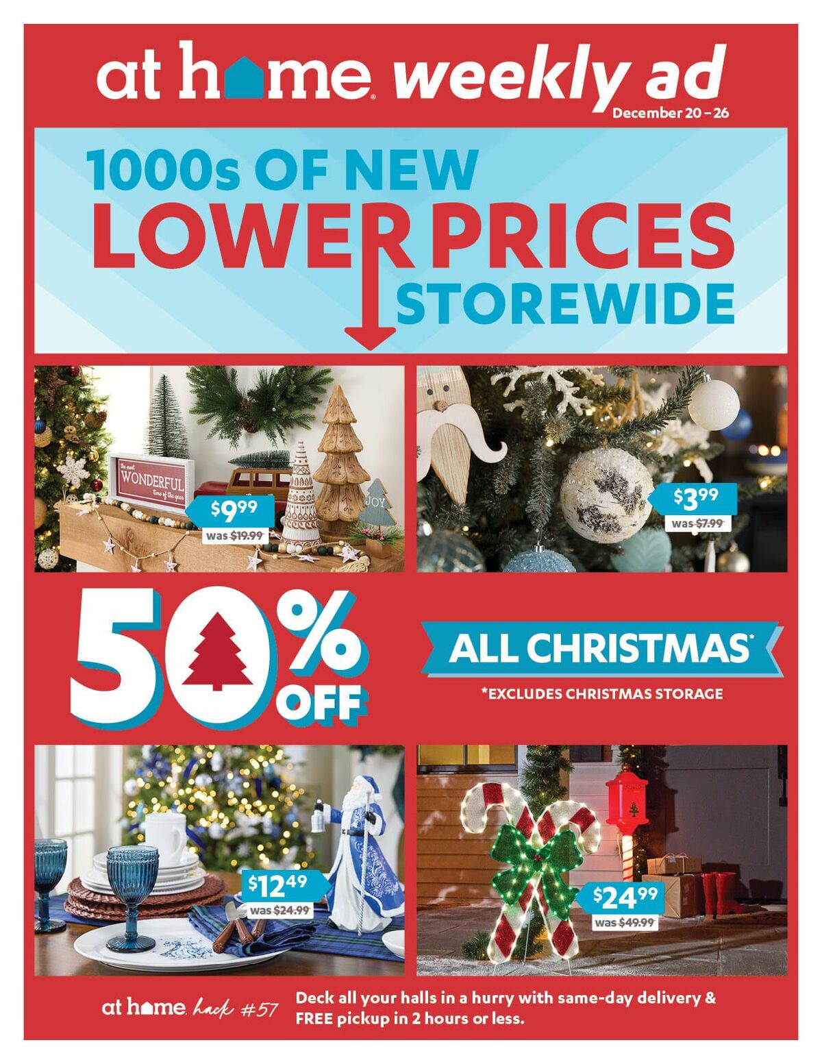 At Home Weekly Ad from December 20