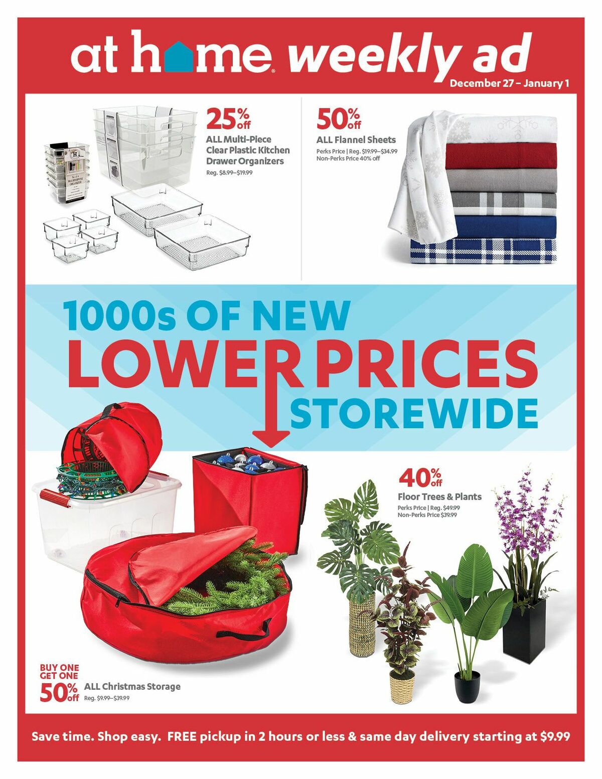 At Home Weekly Ad from December 27
