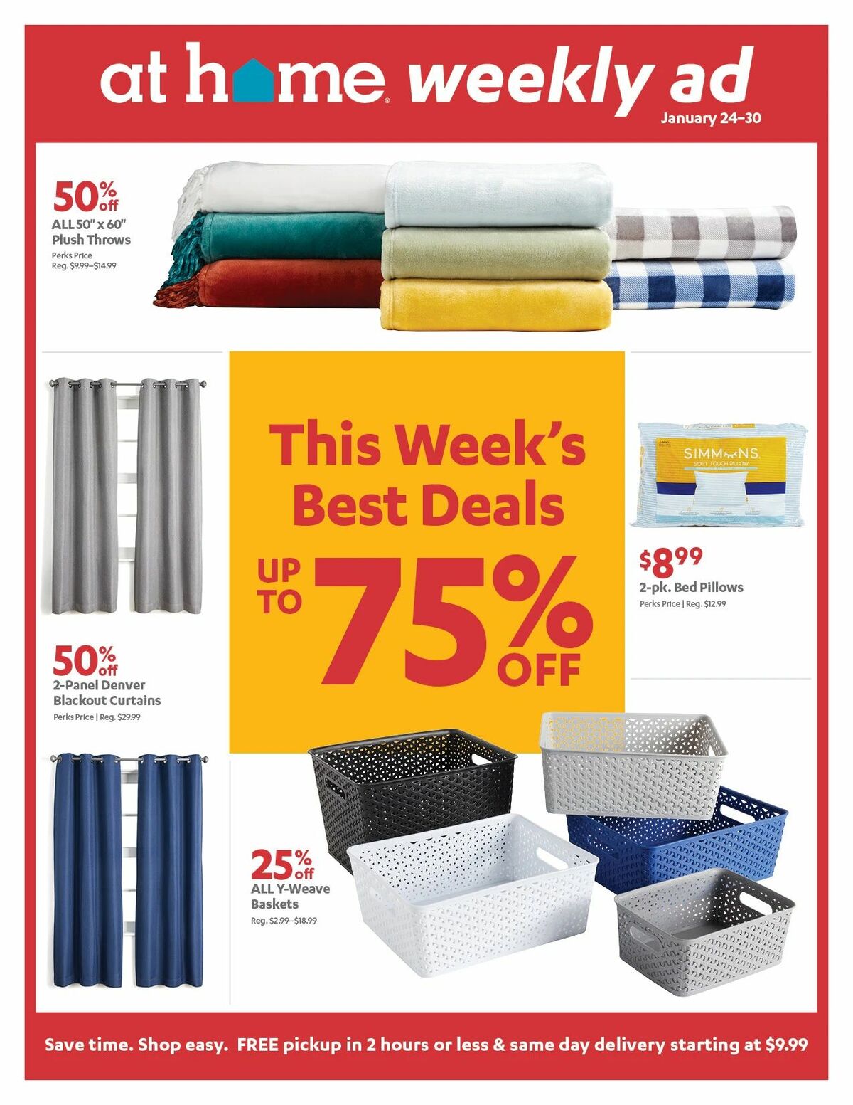 At Home Weekly Ad from January 24