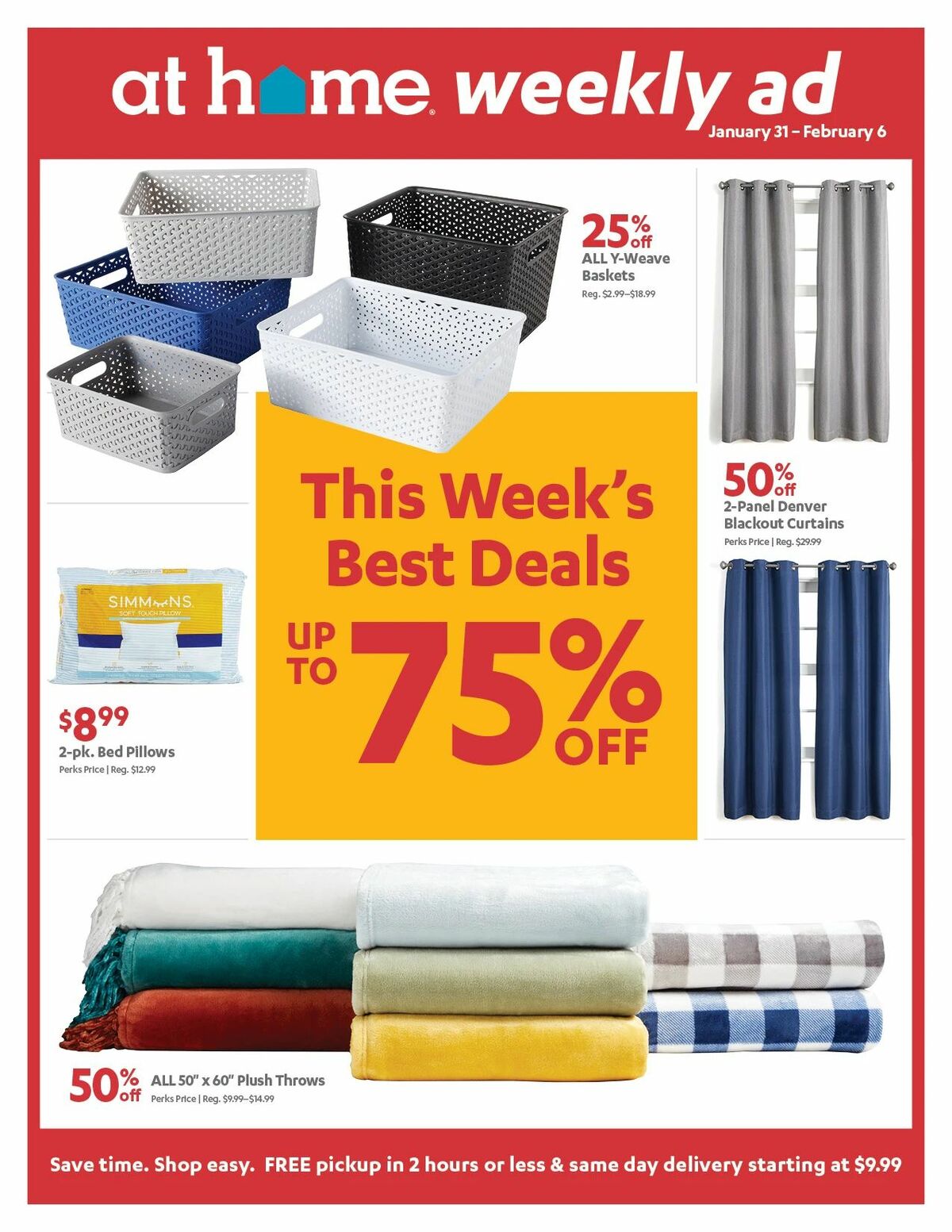 At Home Weekly Ad from January 31