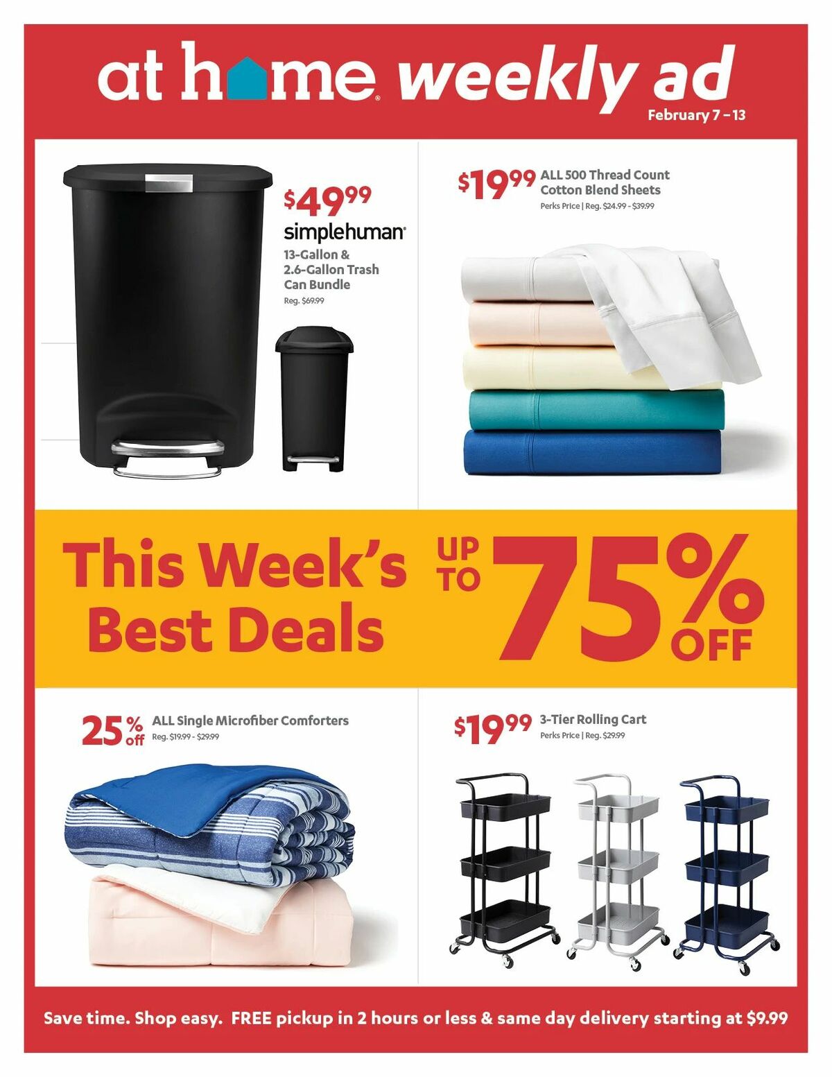 At Home Weekly Ad from February 7