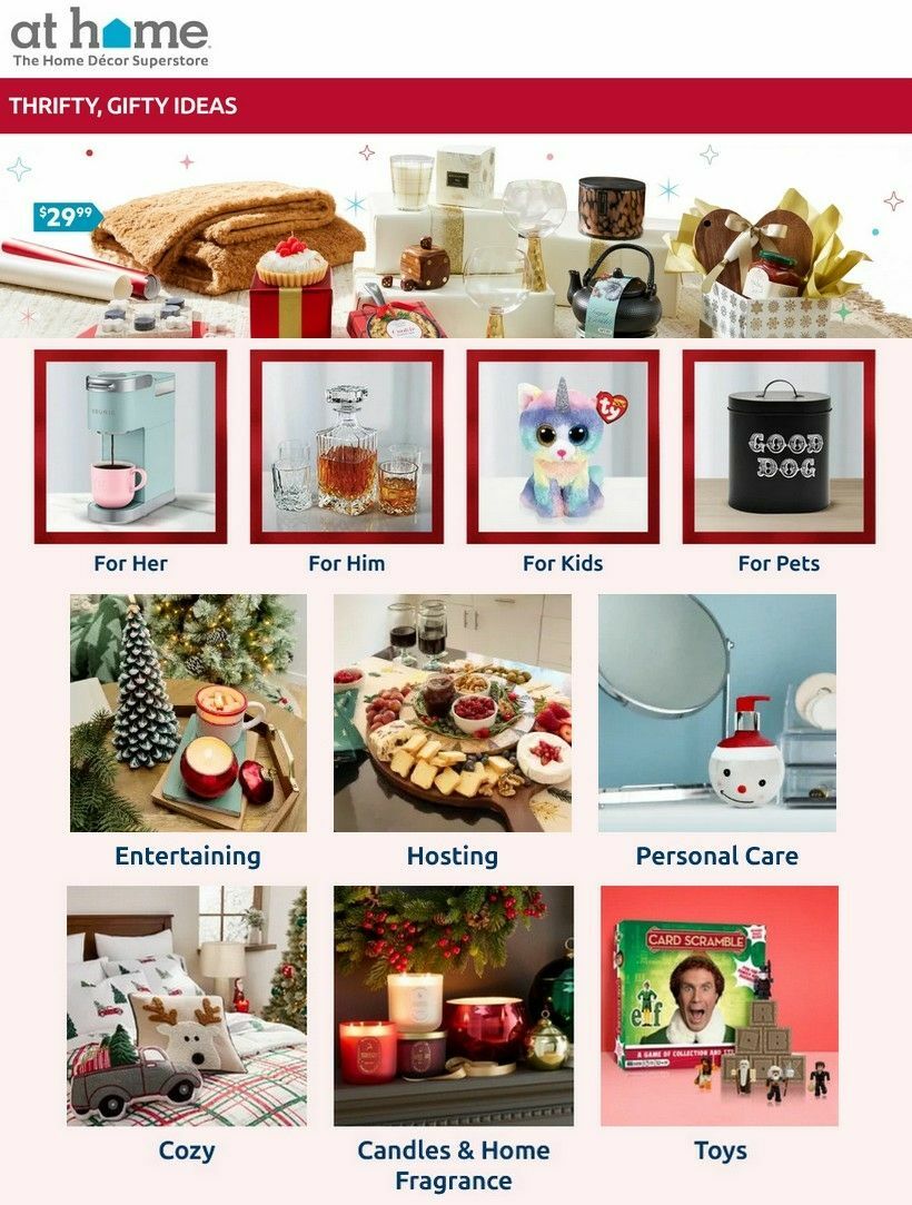 At Home Weekly Ad from December 8