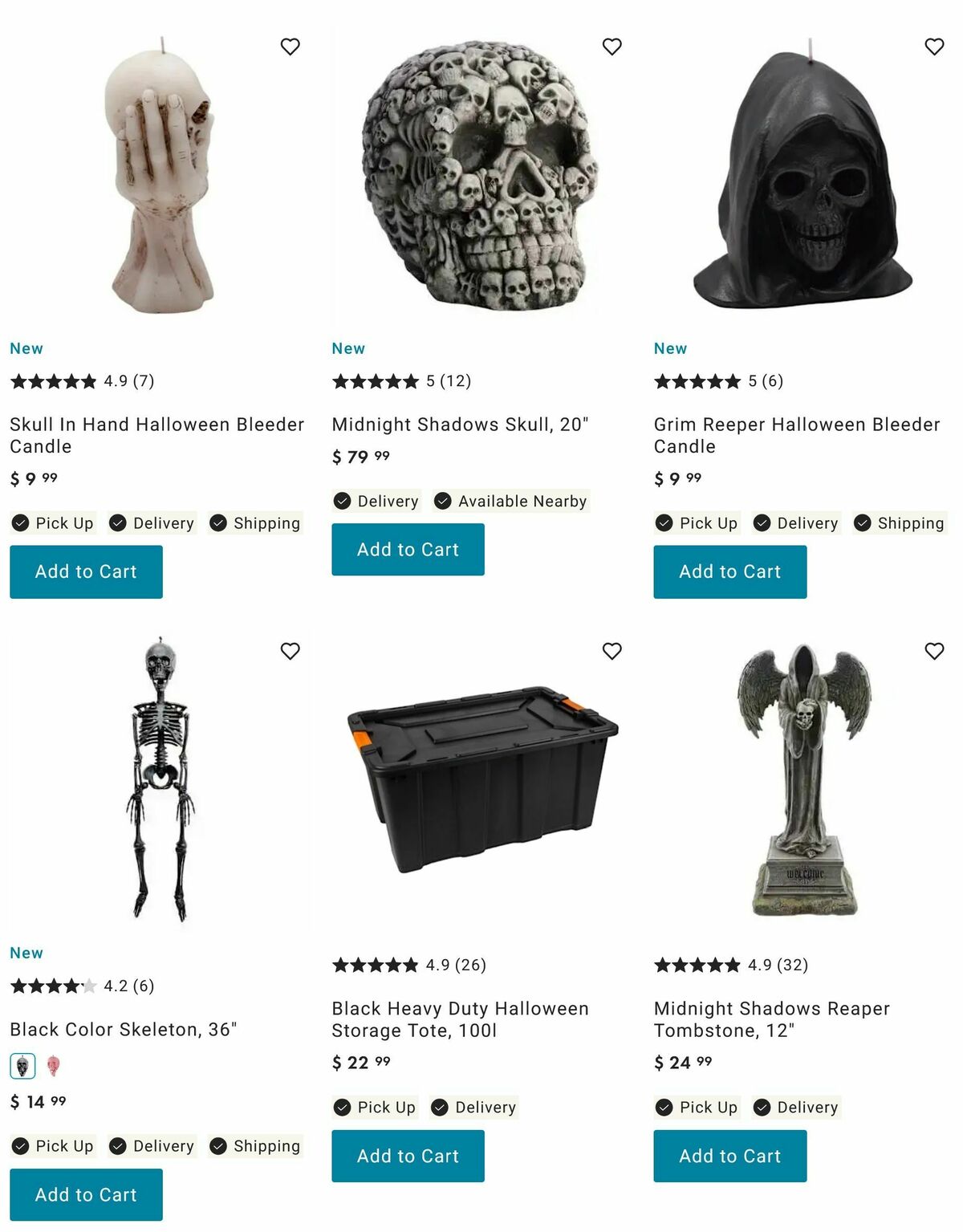 At Home Halloween Weekly Ad from October 5