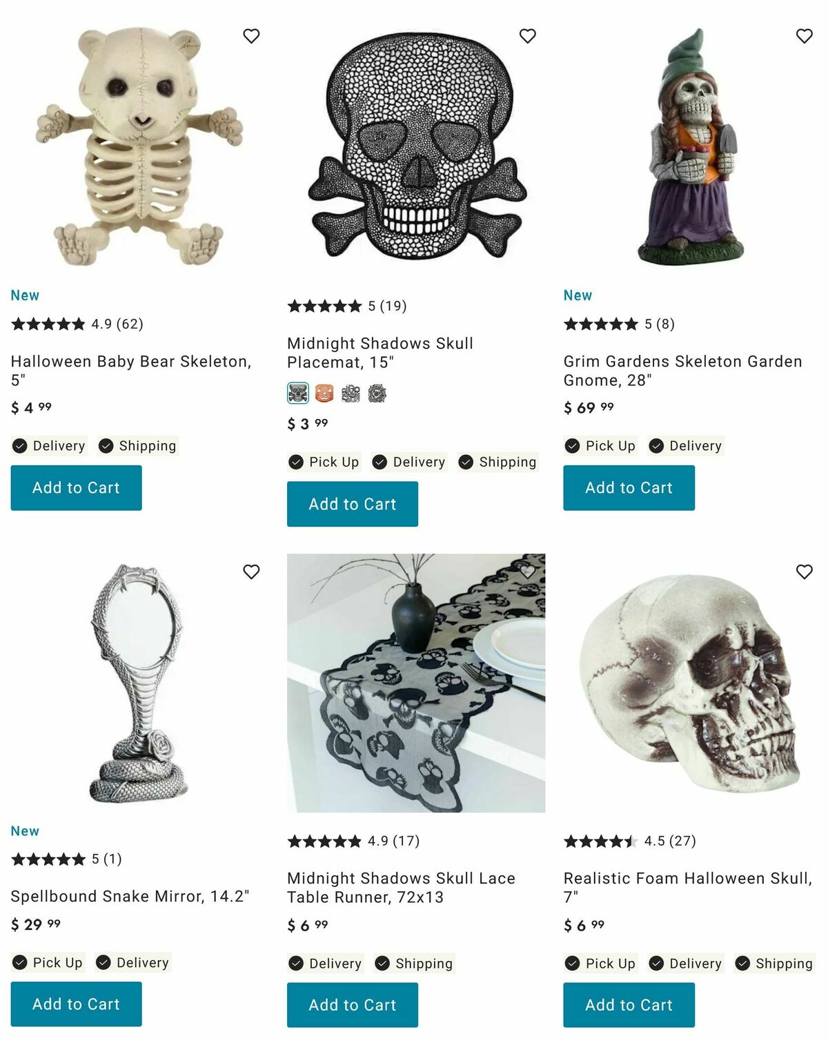 At Home Halloween Weekly Ad from October 5