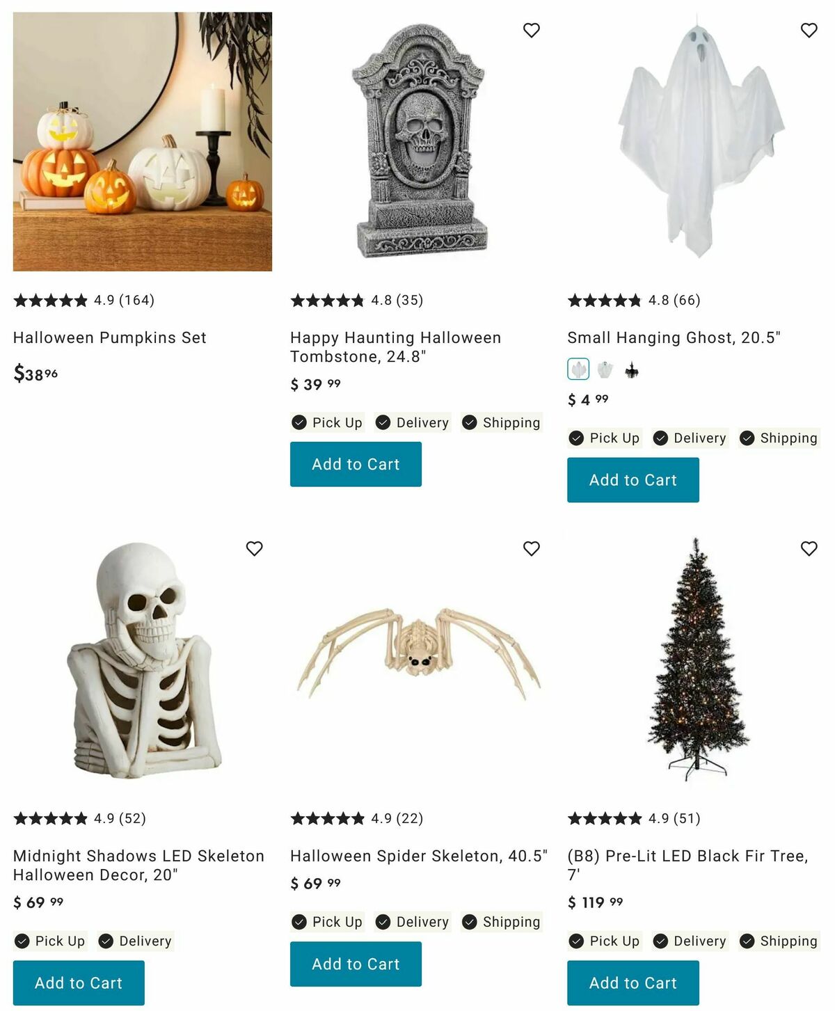 At Home Halloween Weekly Ad from October 5