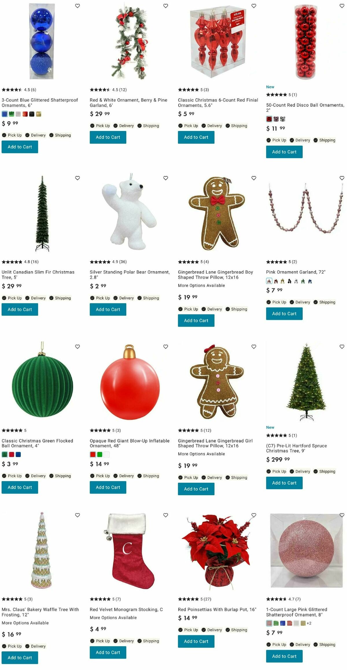 At Home Weekly Ad from November 1