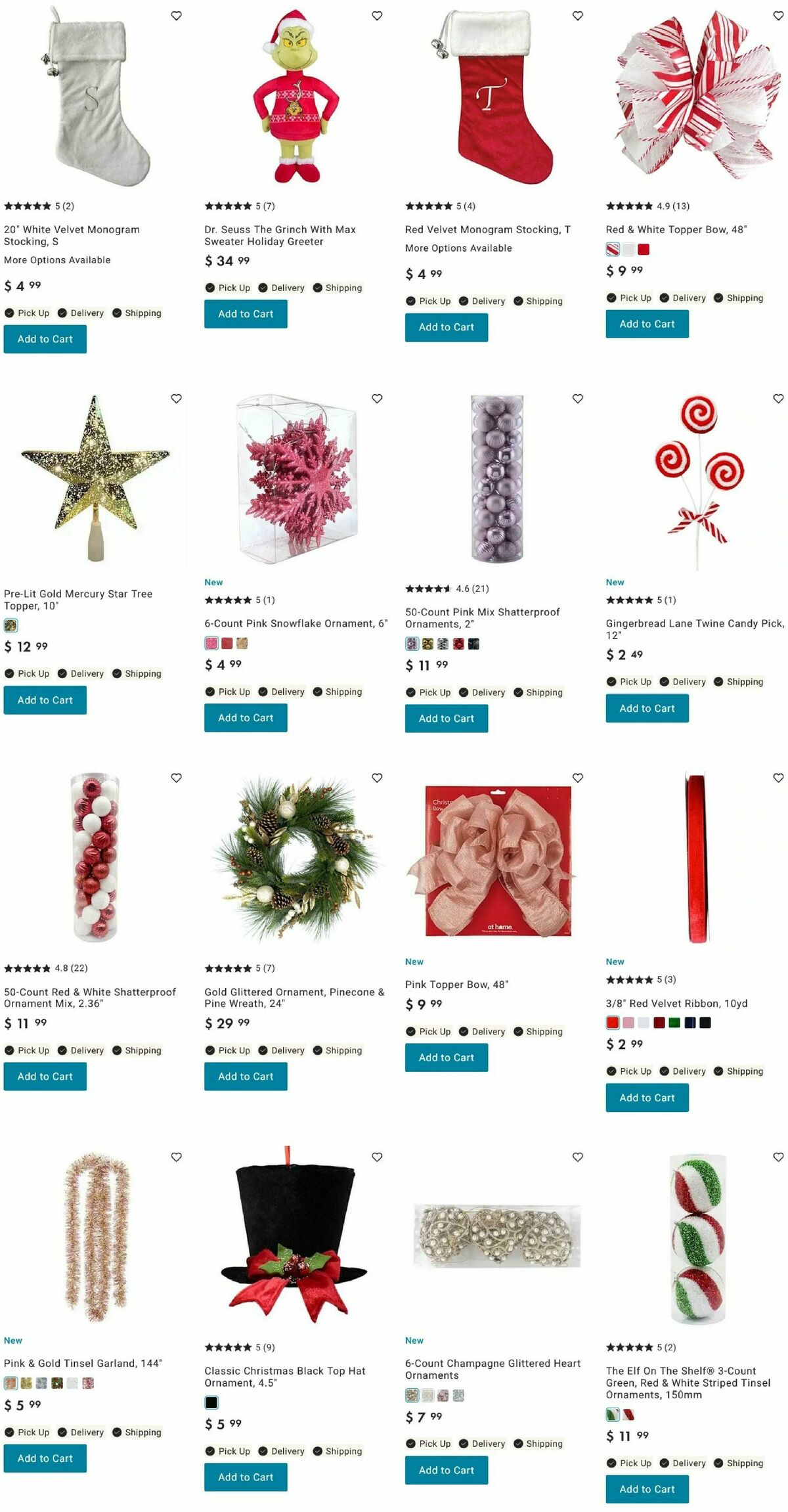 At Home Weekly Ad from November 1