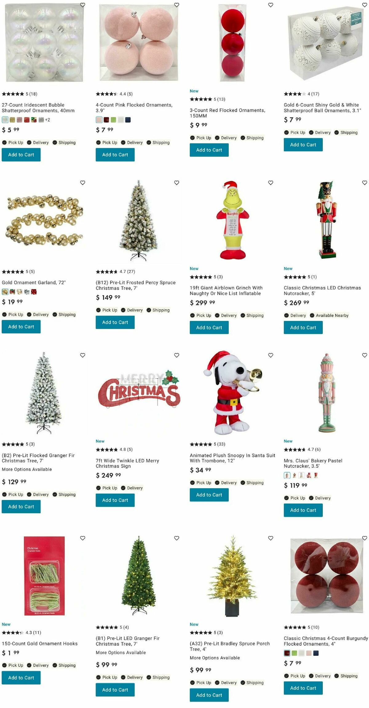 At Home Weekly Ad from November 1