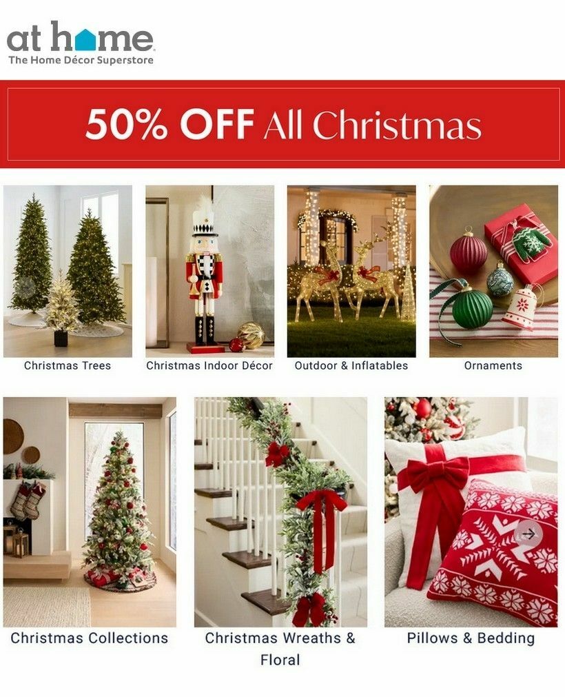 At Home Christmas Sale Weekly Ad from December 28
