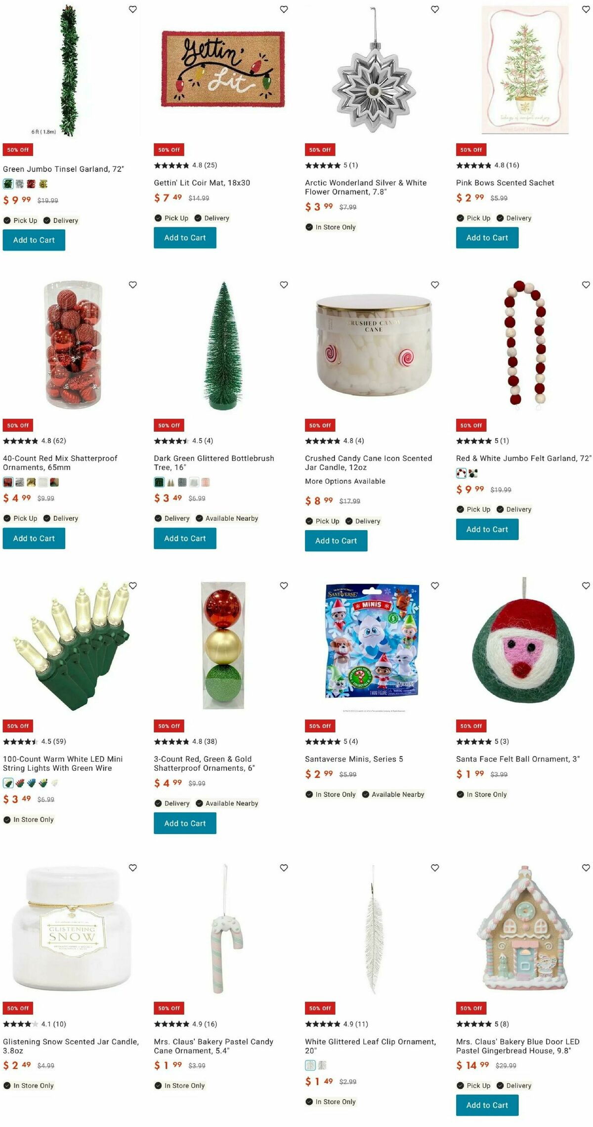 At Home Christmas Sale Weekly Ad from December 28