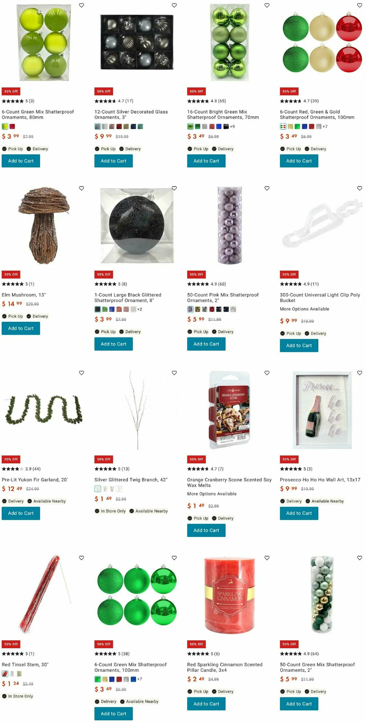 At Home Christmas Sale Weekly Ad from December 28