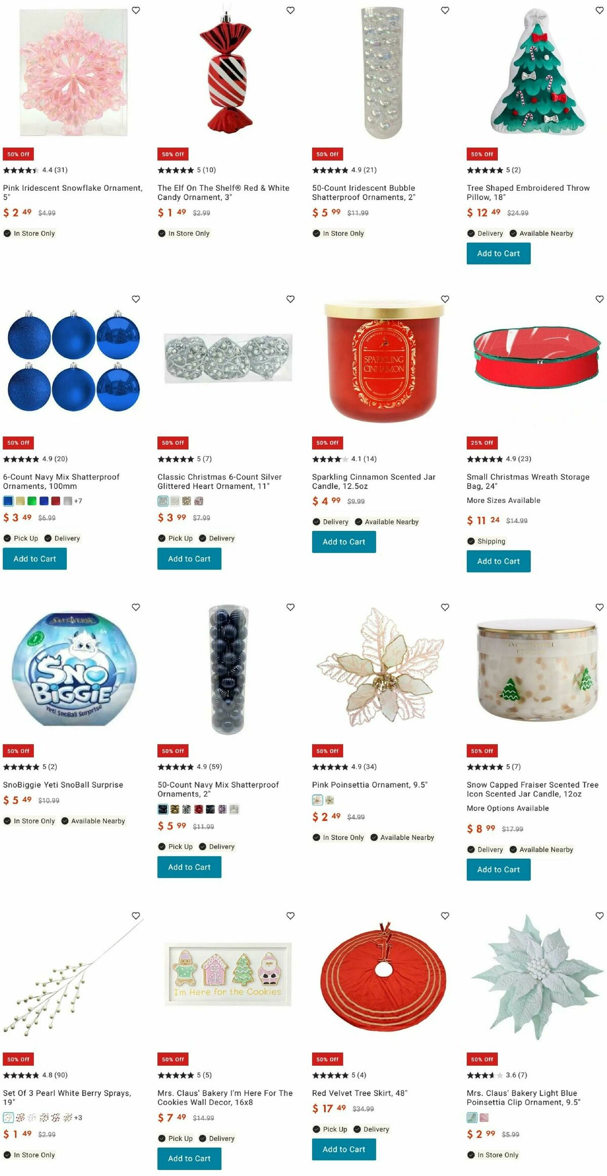 At Home Christmas Sale Weekly Ad from December 28