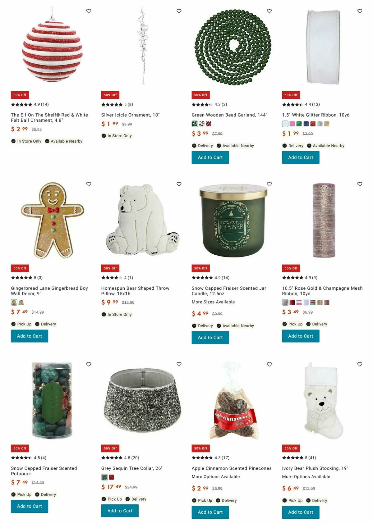 At Home Christmas Sale Weekly Ad from December 28