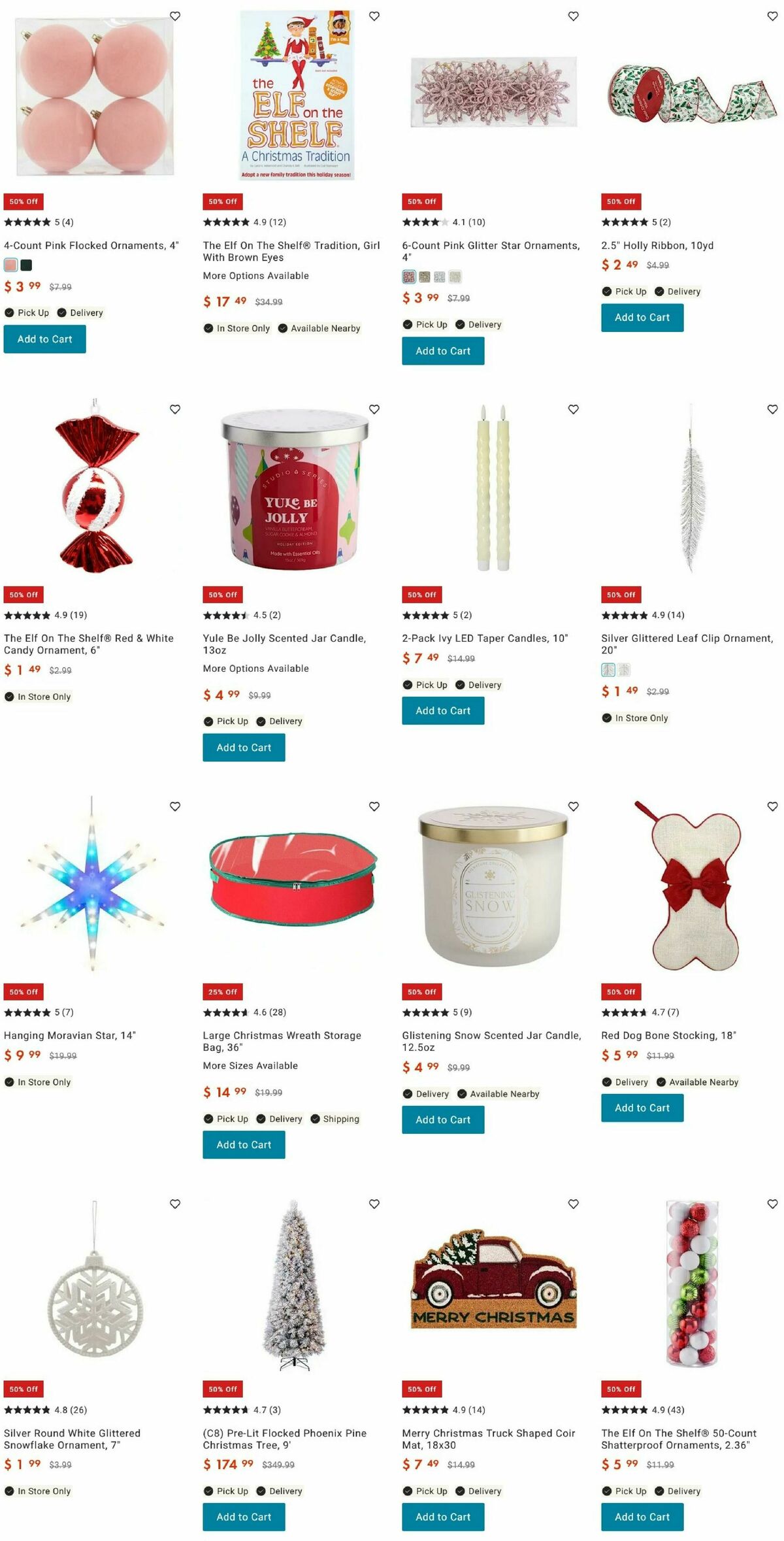 At Home Christmas Sale Weekly Ad from December 28