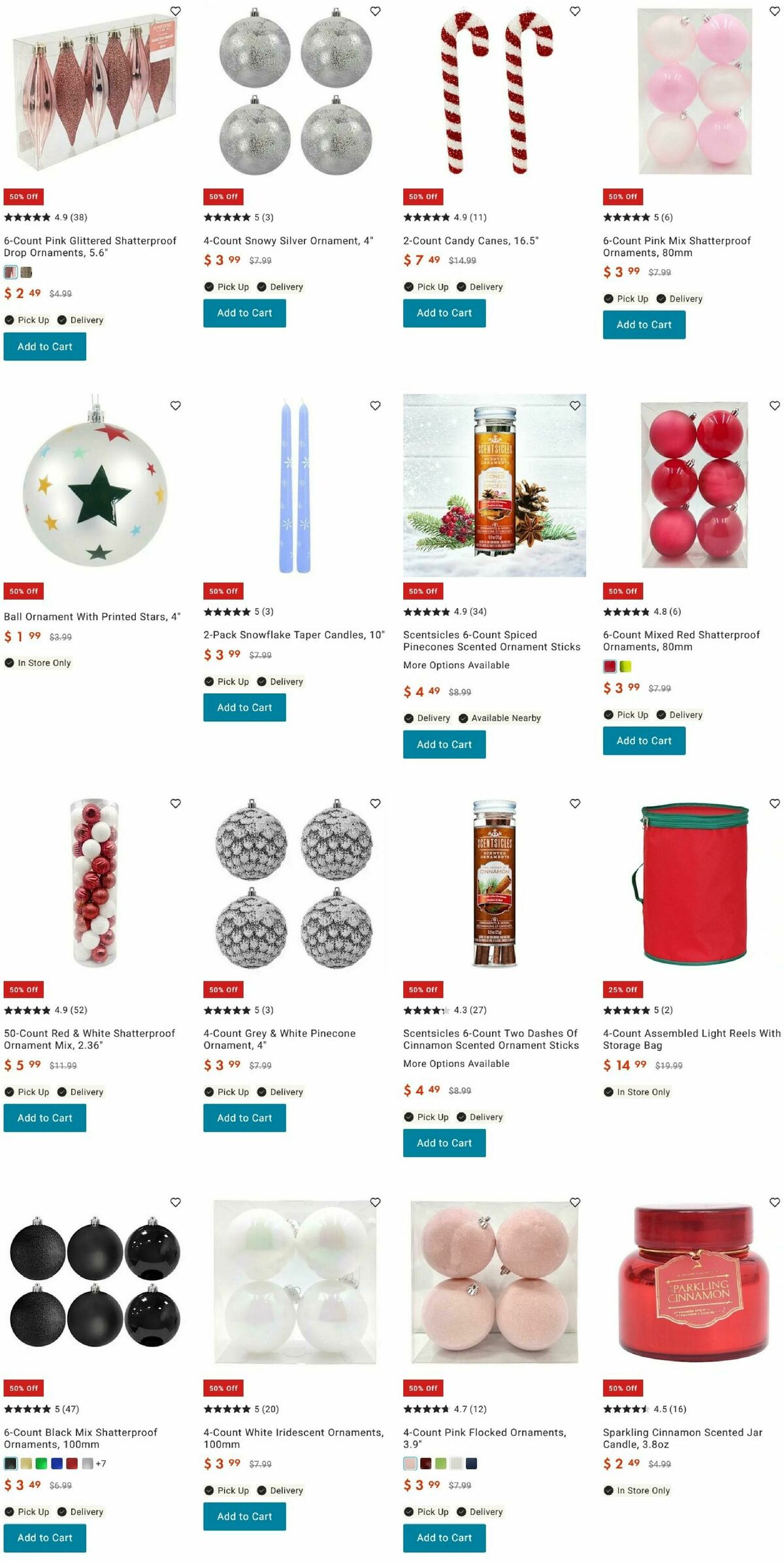 At Home Christmas Sale Weekly Ad from December 28