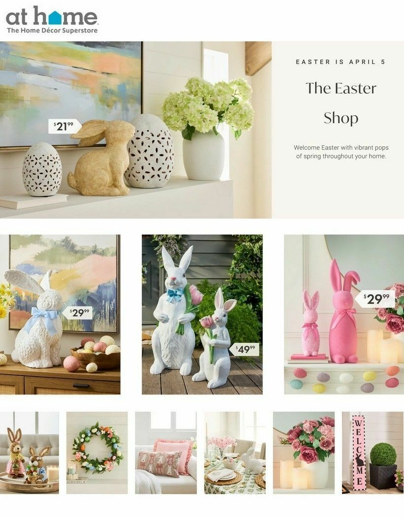 At Home Weekly Ad from March 17