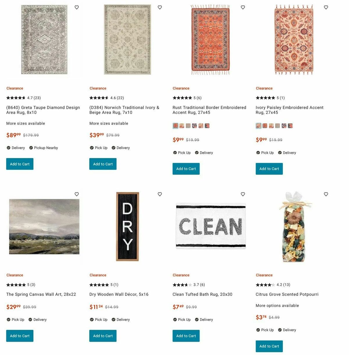 At Home Weekly Ad from April 2