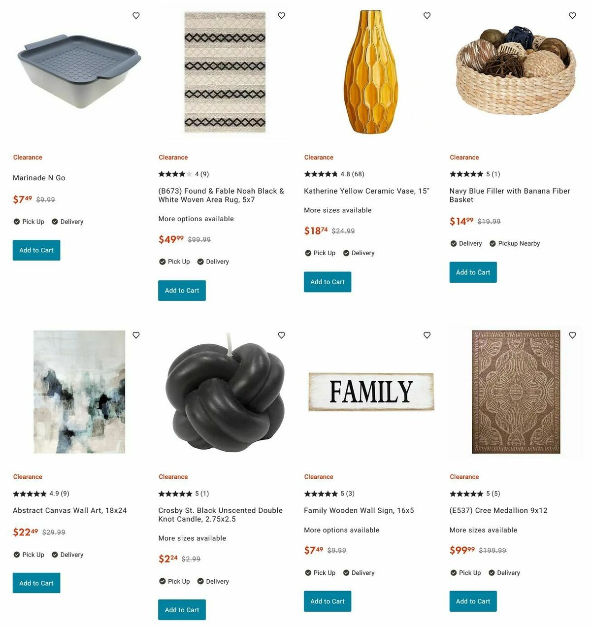 At Home Weekly Ad from April 2