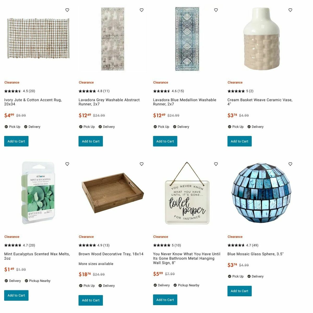 At Home Weekly Ad from April 2